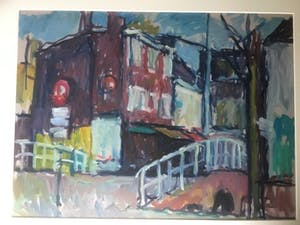 Antoon van Bakel - Stadsgezicht kopen? Bied vanaf 25!