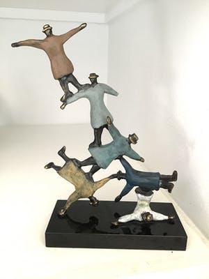 Hans Kuyper - Sculptuur “ The Sky is the Limit “ kopen? Bied vanaf 165!