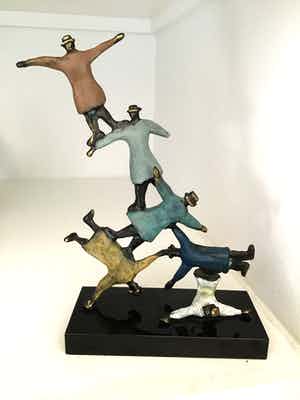 Hans Kuyper - Sculptuur “ The Sky is the Limit “ verkocht voor € 165!