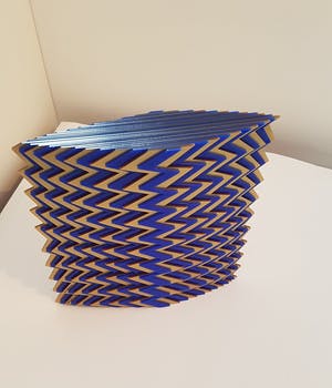 Gio Schiano - Blue and Gold 'Bolt in the Night' kopen? Bied vanaf 275!