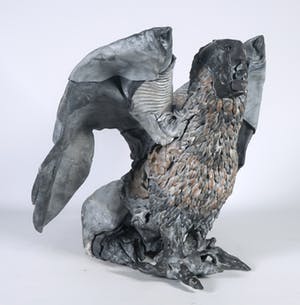 Matthijs Helmich - Loden beeld, Bewaker (Zwaar) kopen? Bied vanaf 450!