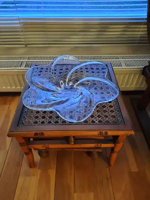 Holmegaard - Bloemvormige schaal kopen? Bied vanaf 50!