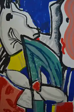 Rein Dool - Zeefdruk, Zonder titel. verkauft für € 50!