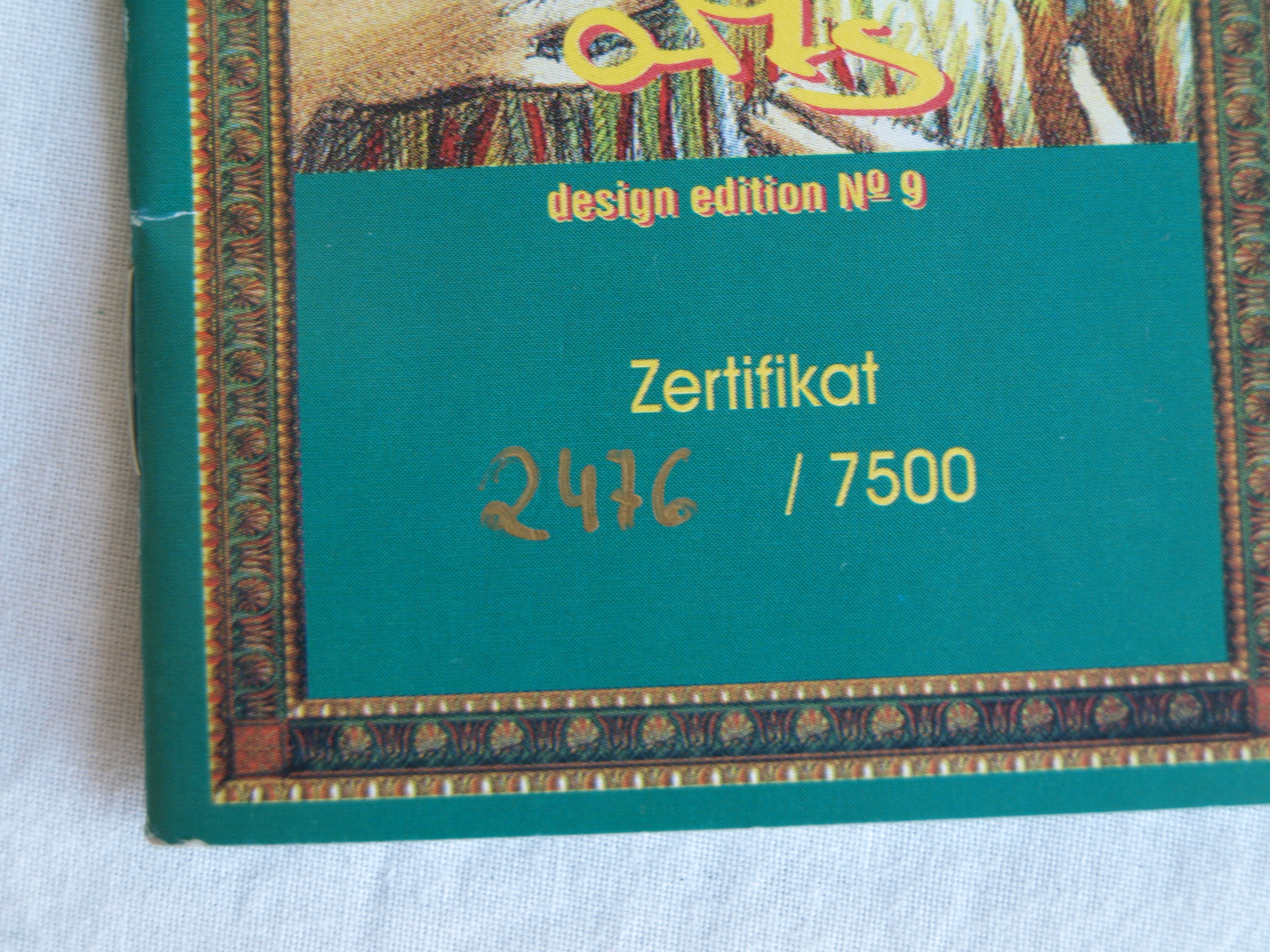 Ernst Fuchs - Bronzen beeld op parfumfles , Papageno – 1998  kopen? Bied vanaf 175!
