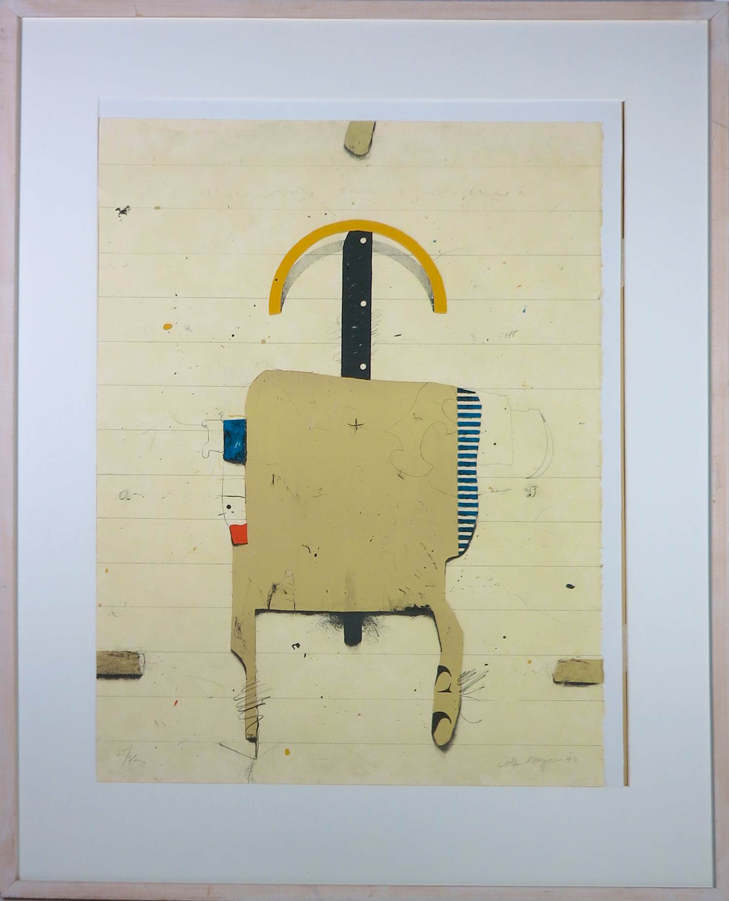 Cole Morgan - Litho, Z.T. - Ingelijst kopen? Bied vanaf 160!