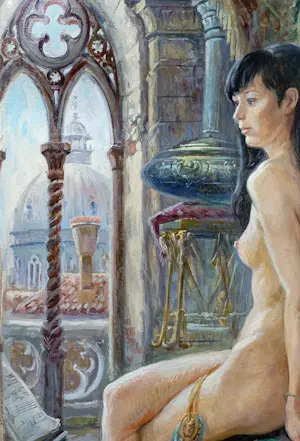 Dmitri Kostylov - Ochtend in Venetië kopen? Bied vanaf 500!