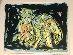 Anton Vrede - Oehoe paar kopen? Bied vanaf 60!