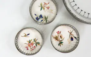 Villeroy en Boch - 4 Art Deco schaaltjes/ onderzetters kopen? Bied vanaf 20!