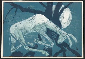 Juan Sala Santonja - Lot van vijf linosnedes kopen? Bied vanaf 35!