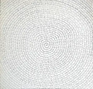 AcheterDelphine Boël - Groot origineel canvas Blablabla, 2011? Enchérissez de 4500!