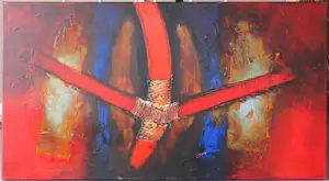 Hans Vanhorck - Olieverf op doek, Tangled abstract (groot) kopen? Bied vanaf 200!