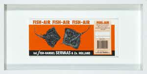 Servaas - Handgesigneerd etiket, Fish-Air verkocht voor € 1!