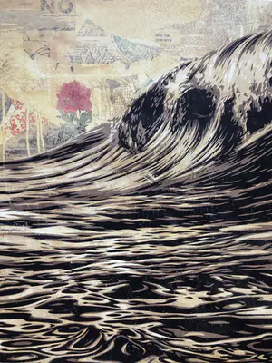 Shepard Fairey - Dark Wave kopen? Bied vanaf 1!