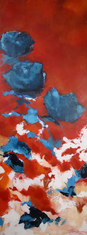 Carolina Paulussen - Acryl op doek, Rozen (Zeer groot) kaufen? Bieten Sie von 1!