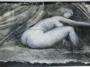 Ernst Fuchs - " Vorhang auf " - Giclée op linnen 2012 - handgesigneerd - 0plage 300 kopen? Bied vanaf 99!
