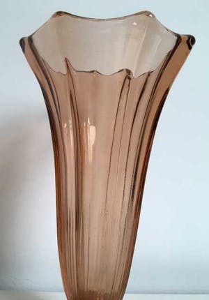 Val-Saint-Lambert - Art Deco 2 Luxval glazen vazen kopen? Bied vanaf 30!