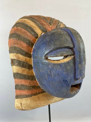 Dan - 210965 - Old Tribal Used African Mask from the Dan People - Liberia. kopen? Bied vanaf 35!