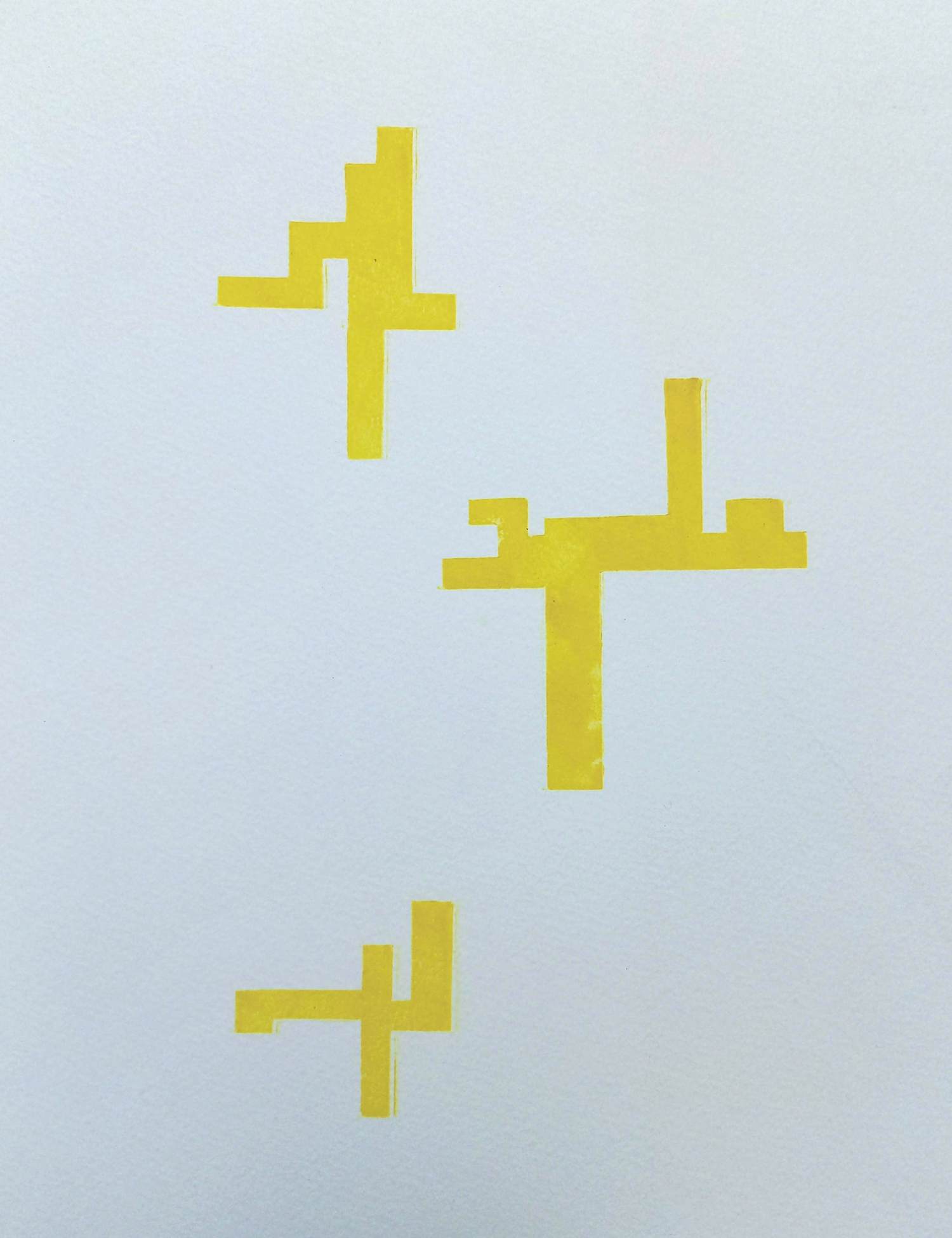Dick Cassee - Registratie, metaaldruk (1983) verkocht voor € 75!