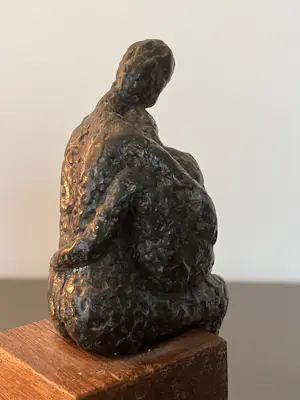 Brons (Onbekend) - Moeder met kind op schoot kopen? Bied vanaf 69!