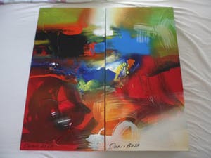 Dario Bosa - Schilderij. 2. Luik van Dario Bosa kopen? Bied vanaf 80!