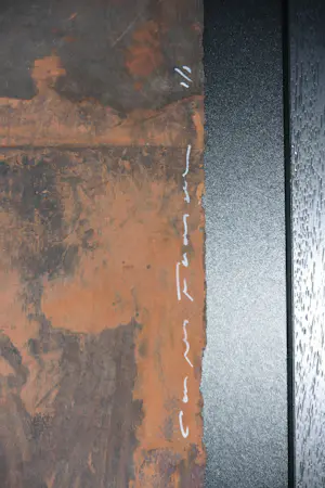 Casper Faassen - Gemengde techniek op geschept papier / textiel, Timido - Ingelijst (Groot) kopen? Bied vanaf 400!