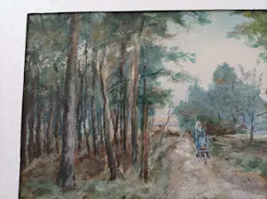 Niet of onleesbaar gesigneerd - Landschap met boerrin kopen? Bied vanaf 1!