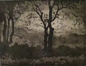 Eugene Lucker - Bomen in de herfst verkauft für € 40!