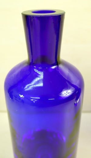 Curiosa - Kobalt blauwe kristal karaffen kopen? Bied vanaf 75!