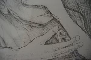 Co Westerik - Litho - Denkend aan Rembrandt - 1996 - HC kopen? Bied vanaf 160!