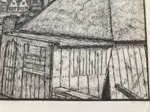 Jan Saenredam - Naar, Pentekening Utrecht kopen? Bied vanaf 20!