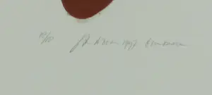 Jan Naezer - Ets/aquatint met bladgoud, Zonder titel - Ingelijst kopen? Bied vanaf 60!