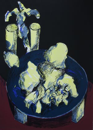 Jan Sierhuis - Hommage a Picasso, zeefdruk kopen? Bied vanaf 20!