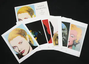 Andy Warhol - Portfolio of Six Works - Familiar Faces kopen? Bied vanaf 1!