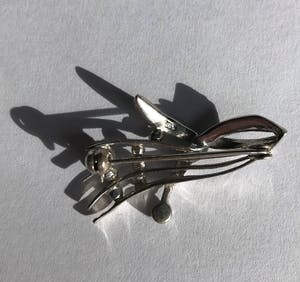 1e gehalte Zilver - en 2e gehalte Vintage set - armband en broche met marcasiet kopen? Bied vanaf 50!