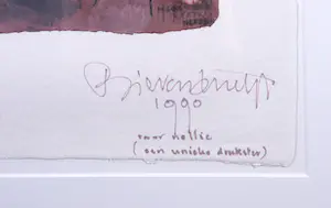 Gerti Bierenbroodspot - Zeefdruk, Petra - Ingelijst kopen? Bied vanaf 1!