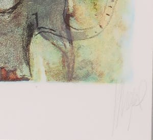 Astrid Engels - Litho, Circus - Ingelijst kopen? Bied vanaf 50!