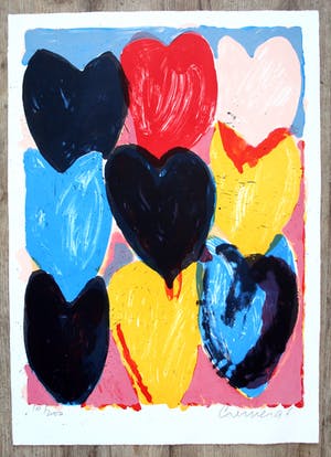 Jan Cremer - Zeefdruk: Tulips - 1996 kopen? Bied vanaf 195!