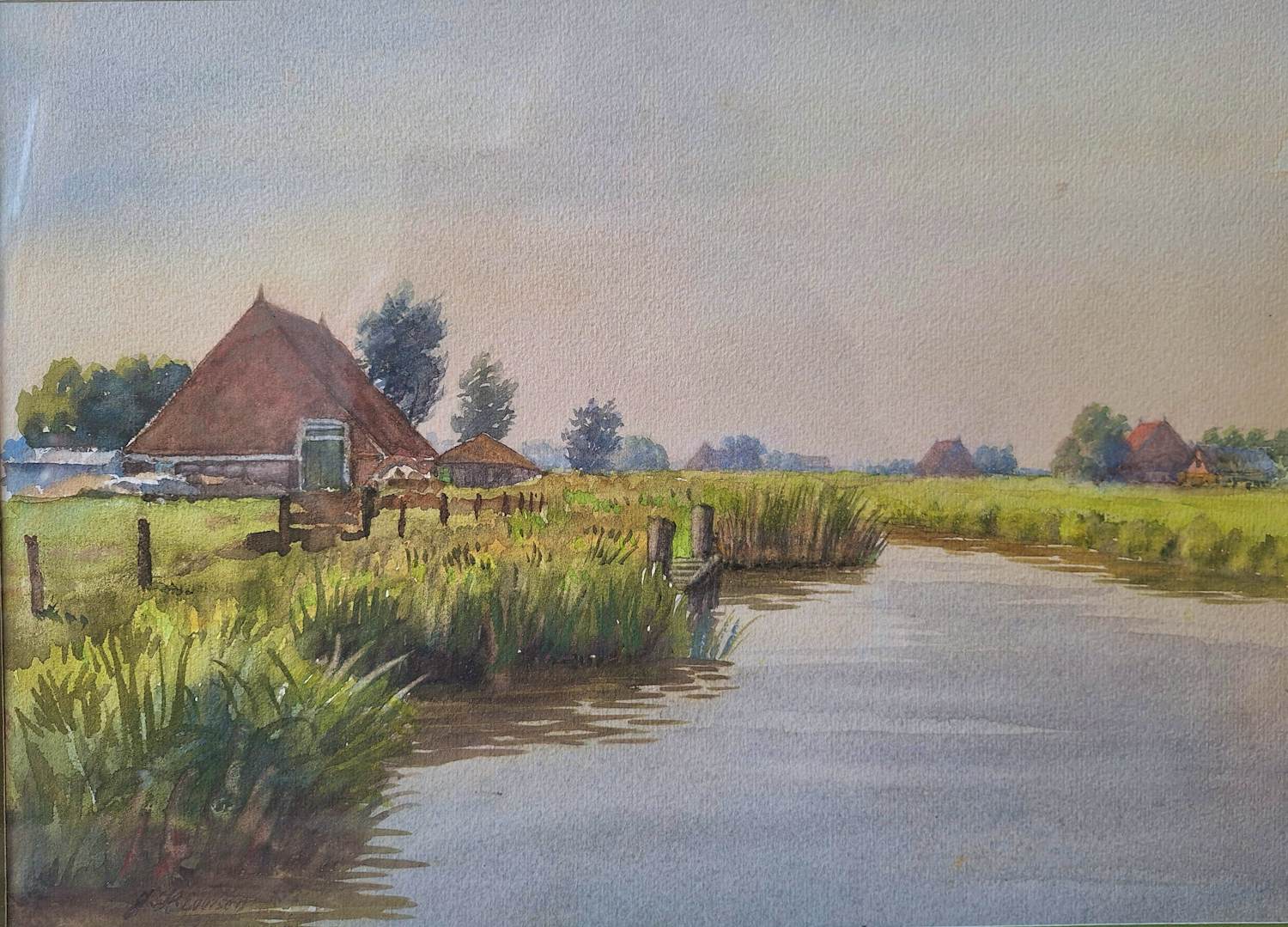 AcheterJan Eversen - (1906-1995) Vaart bij Workum? Enchérissez de 89!
