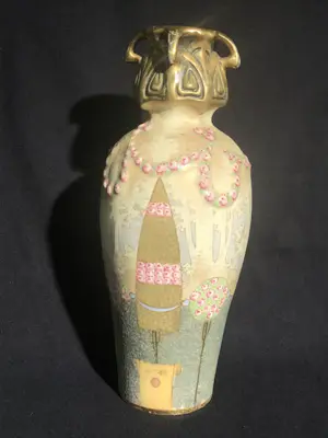 Eduard Stellmacher - Amphora Teplitz - Art Nouveau vaas kopen? Bied vanaf 349!