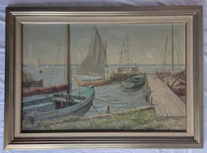 Leonard Pieter Versteeg - Loosdrecht. Zeilschepen. kopen? Bied vanaf 495!