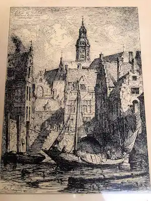 Henri Francois Schaefels - koolvliet 1883 verkauft für € 10!