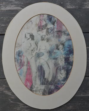 Ad Snijders - Zonder titel - Gemende techniek - Handgesigneerd - 1965 kopen? Bied vanaf 10!
