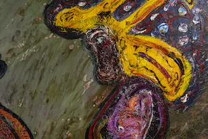 Matt Lamb - Olieverf op doek, Twee figuren (Groot) kopen? Bied vanaf 1!