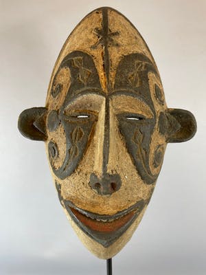 Igbo - African Tribal Used Baule mask - Iv. Coast. kopen? Bied vanaf 35!