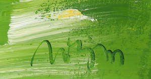 Wijm Bos - Acryl op paneel, Landschap - Ingelijst (Groot) kopen? Bied vanaf 100!