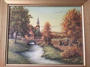 Buy Franz Josef Noha - Olieverf schilderij? Bid from 30!