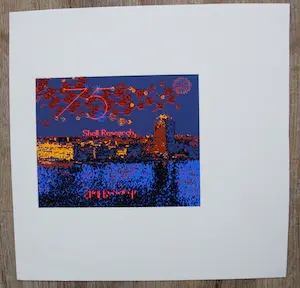 Henk van der Vet - zeefdruk: Shell research kopen? Bied vanaf 10!