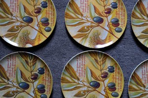 Curiosa - 6 Exclusive Design plates Dutch Art | Original Dutch made kopen? Bied vanaf 1!