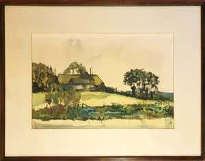 Foen Winters - Landschap verkocht voor € 35!