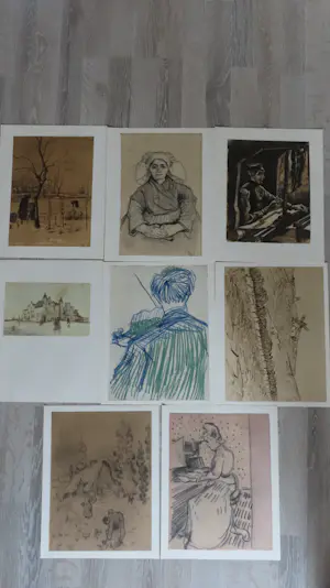 AcheterVincent van Gogh - Acht tekeningen van Vincent van Gogh? Enchérissez de 95!